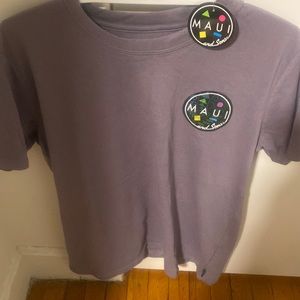 Light purple Maui and Son t shirt